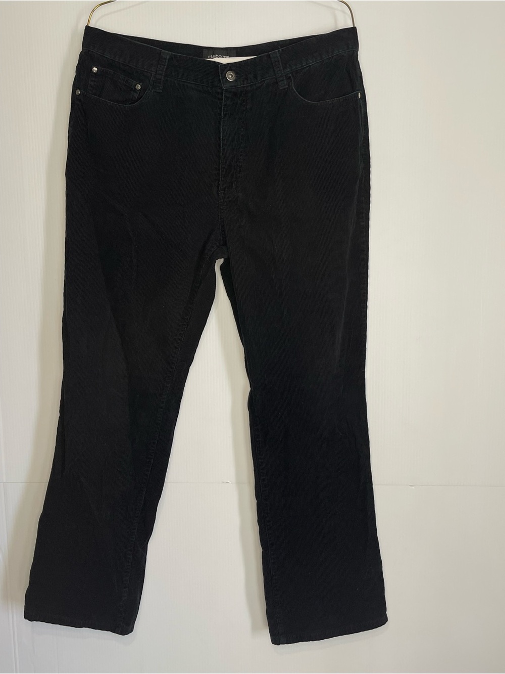 Claiborne Black Boot Cut Corduroy Jeans